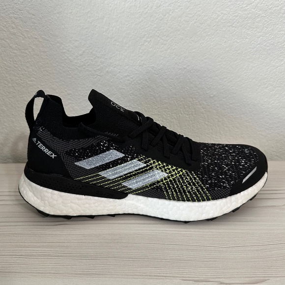 $180 Adidas Terrex Two Ultra Primeblue Trail Running Shoes Men size 10 H69066 - Picture 5 of 13
